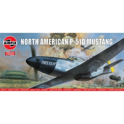 Airfix A14001V 1:24 North American P-51D Mustang